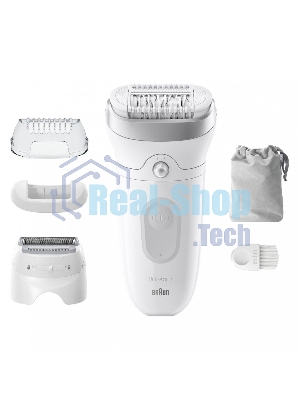 Эпилятор BRAUN SE7-041 белый/серебристый