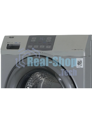 Стиральная машина Haier HW60-BP12919AS серебристый, загрузка фронтальная 6 кг, 1200 об/мин., класс: A+++