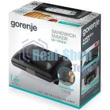 Гриль электрический Gorenje SM701GCB 700Вт черный