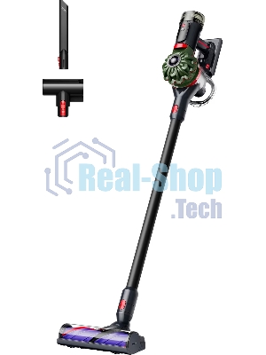 Пылесос вертикальный Dyson V8 New Cyclone Black Edition черный, питание от аккумулятора, 150 Вт, уборка сухая, пылесборник 0.54 л
