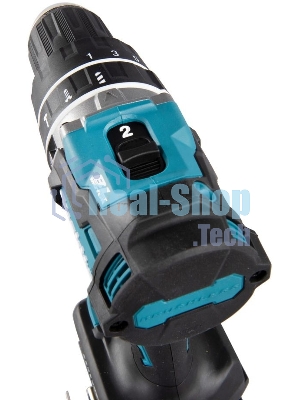 Дрель-шуруповерт Makita HP002GD201, 40 В, 2,5 Ач, 64 Нм, бесщеточный, ударный