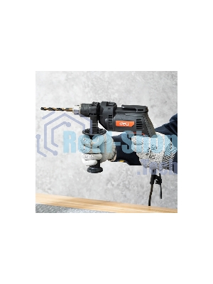 Дрель Deli DE-CZ13-1E, 680Вт, сетевая, ударная