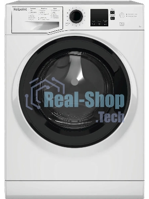 Стиральная машина Hotpoint NSS 6015 K RU белый, загр. фронтальная макс.: 6 кг 1000 об/мин класс: А