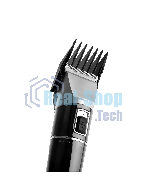 Машинка для стрижки BRAYER BR3402, LED-дисплей, 4 насад, турбо, титан. покр, регу. высоты лезвий