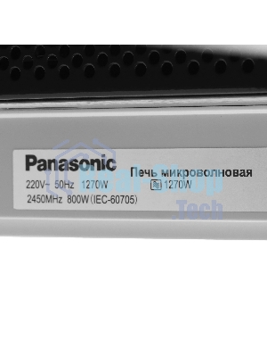 Микроволновая печь Panasonic NN-ST34HWZPE белый, 25 л, 800 Вт, переключатели - сенсор