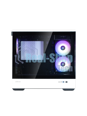 Компьютерный корпус ZALMAN P30 BW, MATX, BLACK/WHITE, WINDOW, 2x3.5