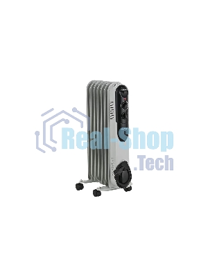 Обогреватель масляный Neoclima NC 9307 белый/черный, 1500 Вт, 15 м2, термостат 28742