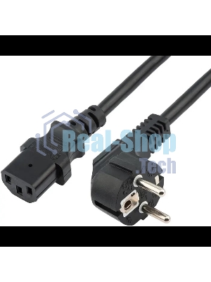 Шнур питания NTSS NTSS-PC13772 C13-Schuko проводник.:3x1мм2 1.8м 220В 10А черный