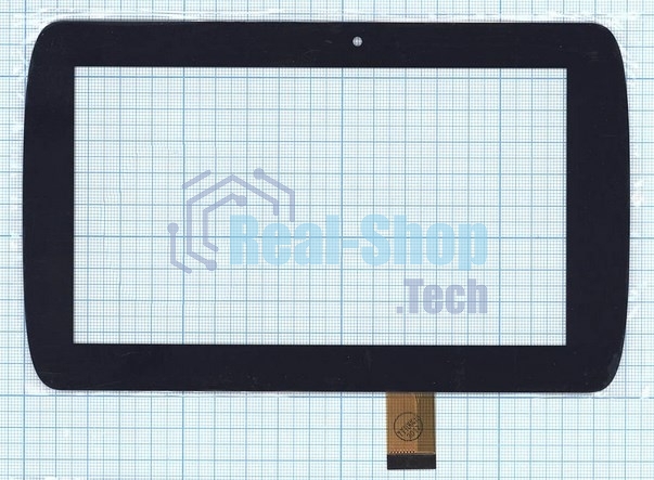 Сенсорное стекло (тачскрин) RP-254A-7.0-FPC-01, черное