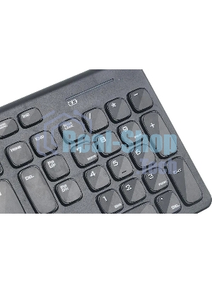 Комплект клавиатура+мышь Oklick 220M беспроводной, USB, 1000 DPI, чёрный