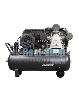Компрессор поршневой Patriot KRX 950 L100 D ременной, масляный, 950 л/мин, 100 л, 10 бар, 5.5 кВт, 400 В