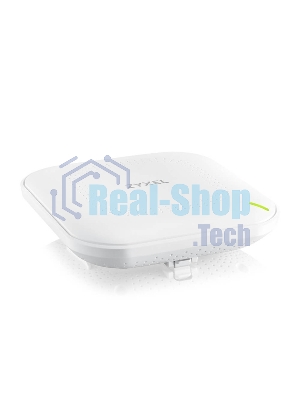 Точка доступа Zyxel NebulaFlex NWA50AX PRO, WiFi 6, 802.11a/b/g/n/ac/ax (2,4 и 5 ГГц), MU-MIMO, антенны 3x3, до 575+2400 Мбит/с, 1xLAN 2.5GE, PoE, без поддержки Captive portal и WPA-Enterprise, защита от 4G/5G, БП в комплекте