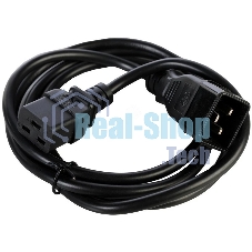 Шнур питания NTSS NTSS-PC19772 C19-Schuko проводник.:3x1.5мм2 3м 220/250В 16А черный