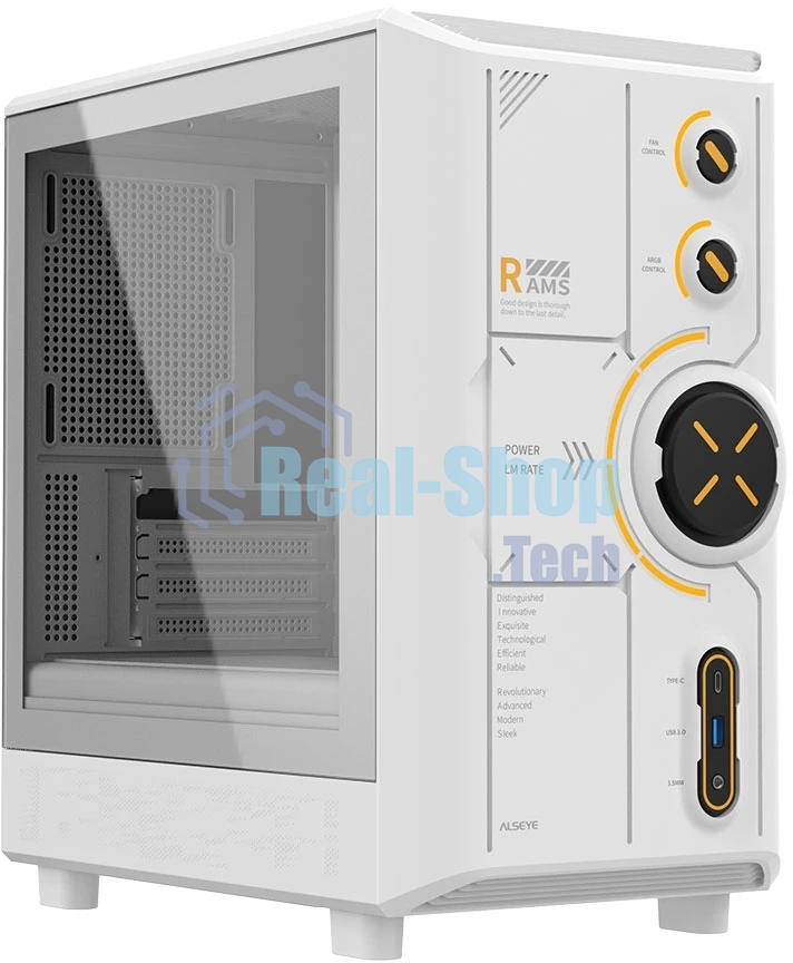 Компьютерный корпус RAMS 2.0 белый Type C