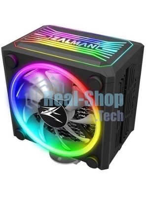 Кулер ZALMAN CNPS16X Black, 120мм RGb FAN, 4 HEAT PIPES, 4-PIN PWM, 1350-2700 RPM, 20-32DBA, LONG LIFE BEARING, FULL SOCKET SUPPORT