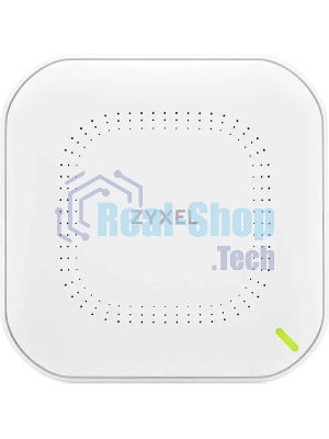Точка доступа Zyxel NebulaFlex NWA90AX PRO, WiFi 6, 802.11a/b/g/n/ac/ax (2,4 и 5 ГГц), MU-MIMO, антенны 3x3, до 575+2400 Мбит/с, 1xLAN 2.5GE, PoE, защита от 4G/5G, БП в комплекте