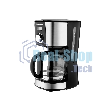 Кофеварка капельная BRAYER BR1122 черный, исп. кофе - молотый, 1.5 л, 900 Вт
