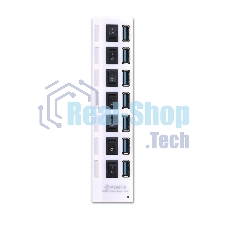 USB-концентратор Smartbuy SBHA-7307-W, USB 3.0, USB 7 портов, USB