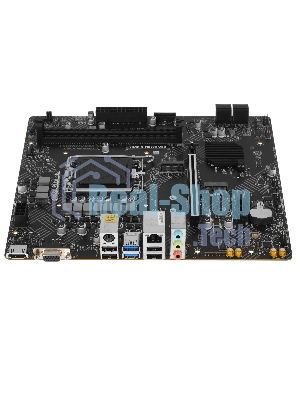 Материнская плата MSI PRO H610M-B, LGA1700, Intel H610, 2xDDR5, 4xSATA, 1xM.2, 1xPCIe 4.0 x16, 1xPCIe x1, 1xHDMI, 1xDP, 1x1Gb LAN, 2xUSB 3.2 Gen 1, 4xUSB 2.0, 3x3.5 мм, 7.1, micro-ATX