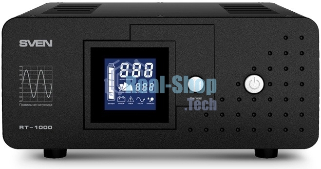 Источник бесперебойного питания SVEN RT-1000 черный