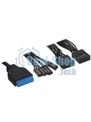 Компьютерный корпус PcCooler C3B310 WH белый без БП ATX 2xUSB3.0 audio bott PSU