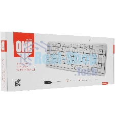 Клавиатура проводная Smartbuy (SBK-210U-W) ONE 210 USB белая