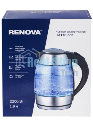Чайник электрический Renova KT17G-06B