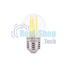 Светодиодная лампа Ambrella light 203915 Filament LED G45-F 6W E27 4200K (60W)