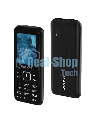 Мобильный телефон Maxvi K21 черный