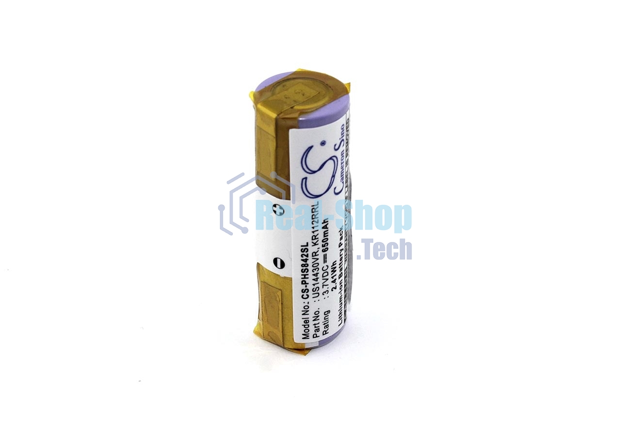 Аккумулятор CS-PHS842SL для Philips HS8420 3,7V 650mAh Li-ion