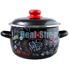 Кастрюля Appetite 1RC181M Gazpacho сферическая эмалированная 3 л
