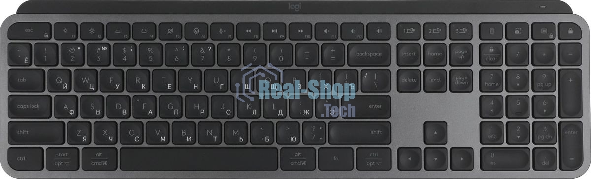 Клавиатура беспроводная Logitech MX Keys S (920-011600) графит