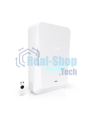 Бризер Tion BioX Standard белый, 40 м², фильтры G4+E11+угольный, подогрев воздуха, пульт ДУ, датчики качества воздуха