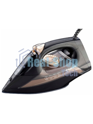 Утюг Sakura SA-3068CBK черный/ золотой, 2400 Вт, 120 г/мин, 420 мл