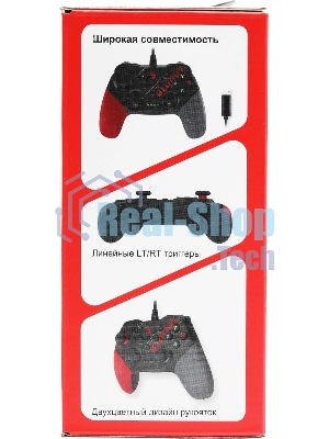 Геймпад A4Tech Bloody GP30 Sports черный/красный USB виброотдача обратная связь