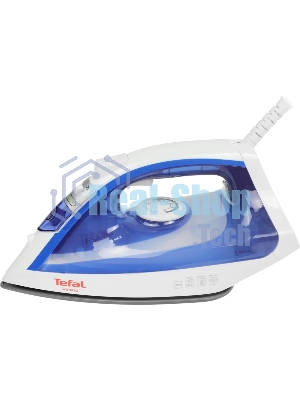 Утюг Tefal FV1711E0 синий/белый, 1800 Вт, 20 г/мин, 80 г/мин, 200 мл
