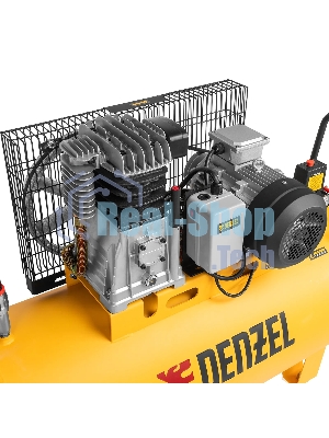 Компрессор воздушный Denzel BCI3000-T/200 рем. привод, 3,0 кВт, 200 л, 530 л/мин