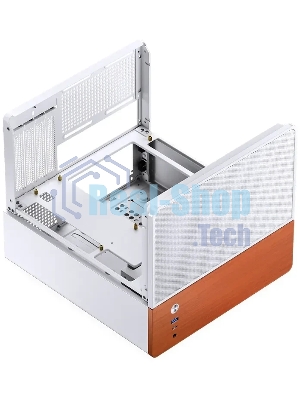 Корпус Jonsbo V12, Micro-Tower, белый, 2 x 120 мм