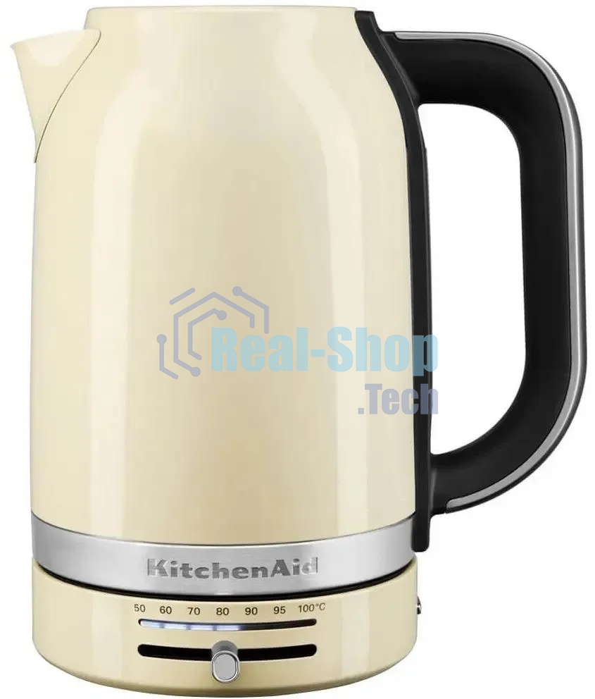 Чайник электрический KitchenAid 5KEK1701EAC кремовый, 1.7 л, 2400 Вт