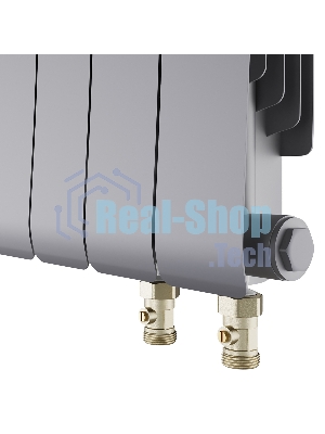 Радиатор Royal Thermo Infinity 500 Silver Satin VR80 - 8 секц.