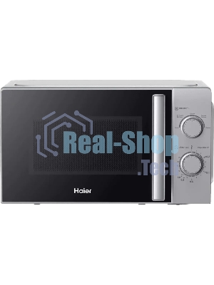 Микроволновая печь Haier HMB-MM207SA серебристый, 20 л, 700 Вт, переключатели - поворотный механизм