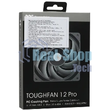 Вентилятор для корпуса Thermaltake TOUGHFAN 12 Pro черный, 120 мм, 2000 об/мин, 22.6 дБ, 4 pin