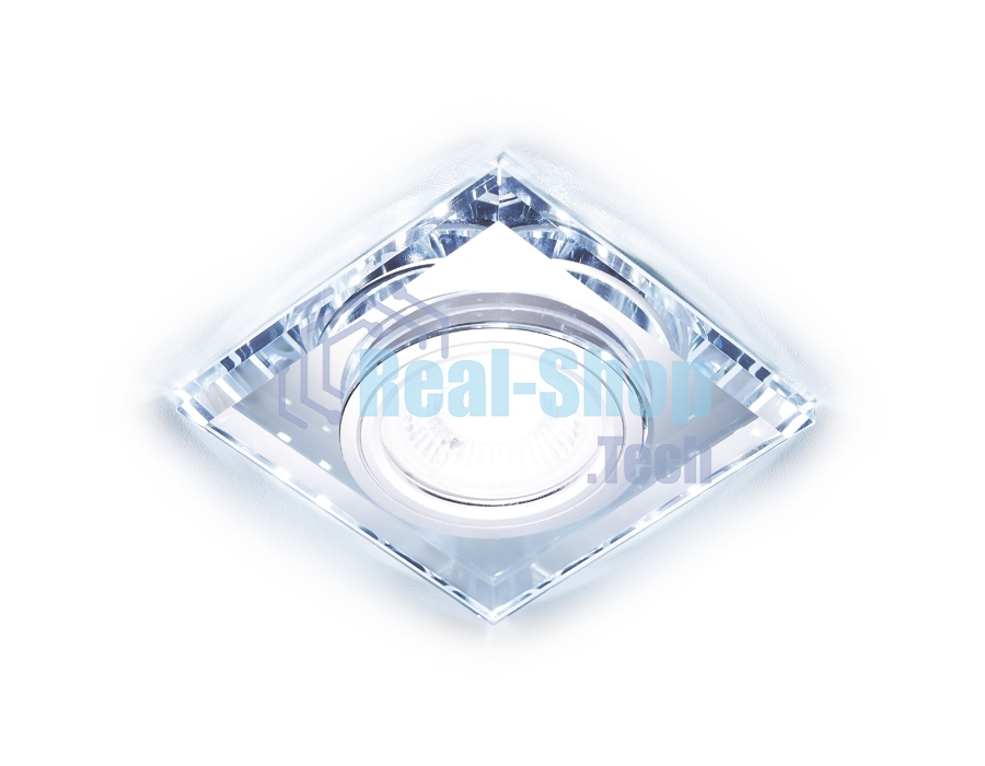 Встраиваемый точечный светильник S215 CL хром/прозрачный /MR16+3W(LED COLD)