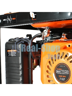 Электрогенератор бензиновый Patriot Max Power SRGE 3800, 3 кВт, 78 дБ, 43.6 кг