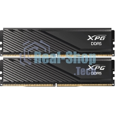 Оперативная память ADATA Lancer Blade, DDR5, 64GB (2x32GB), 5600 MHz, CL46, с радиатором, черный