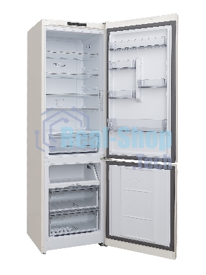 Холодильник Hotpoint HT 5200 C AB мраморный двухкамерный 240/83л морозилка снизу, No Frost