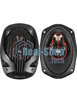Колонки автомобильные Pioneer TS-R6951S 400Вт 4Ом 15x23см (6x9дюйм) (ком.:2кол.) коаксиальные трехполосные