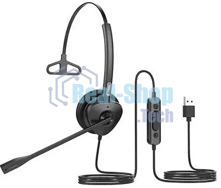 Гарнитура проводная Fanvil HT301-U, моно, USB