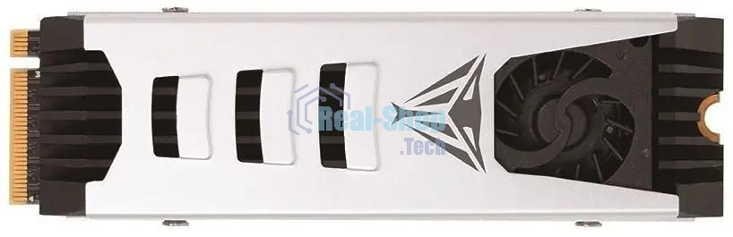 Накопитель SSD Patriot Viper PV553, 1Tb, PCIe 5.0 x4, M.2 2280, NVMe, R/W 11700/9500, активное охлаждение