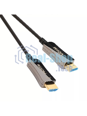 Активный оптический кабель HDMI 19M/M,ver. 2.0, 4K@60 Hz 30m VCOM D3742A-30M